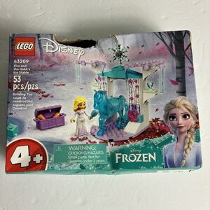 LEGO Disney's Frozen 43209 Elsa and the Nokk’s Ice Stable NEW Box Damaged